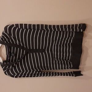 Timing, small, gray with white stripes